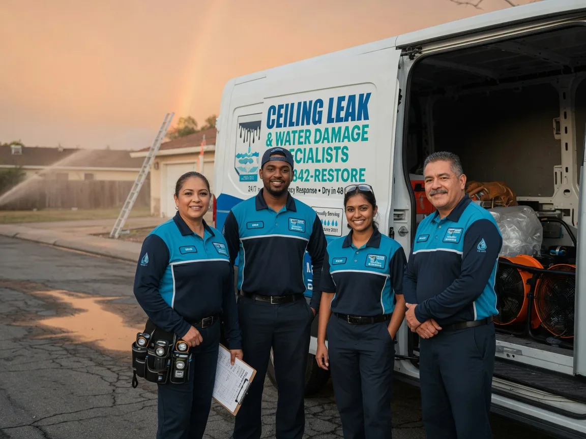 Ceiling Leak Cleanup company in Nevada